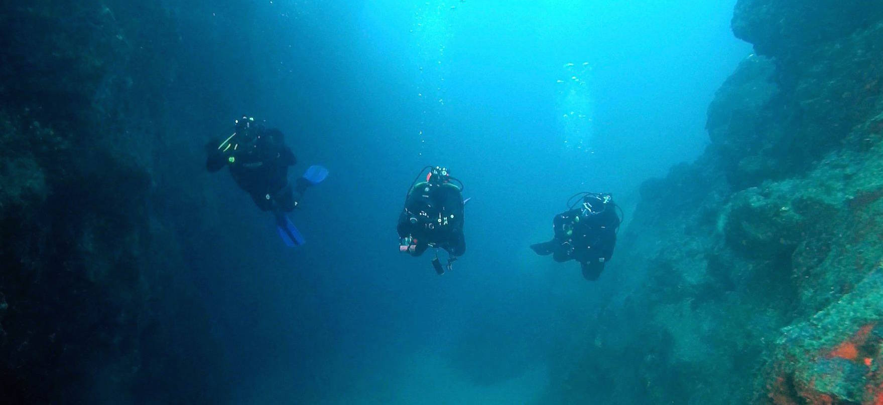 Scuba diving in Sicily is only for certified divers