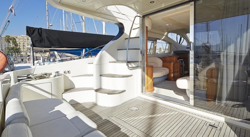 Barcelona luxury yacht