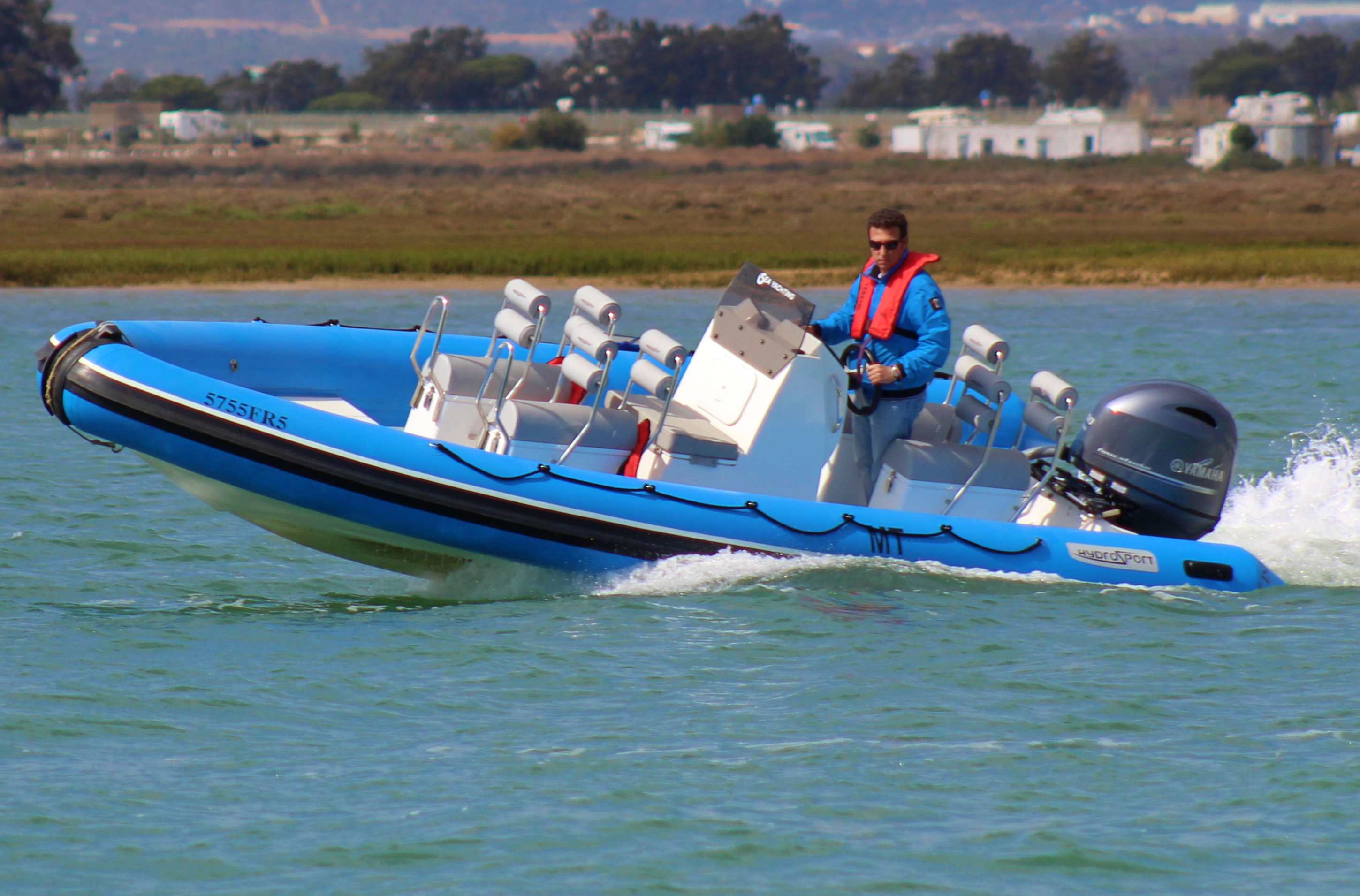 Speed boat tour in Ria Formosa