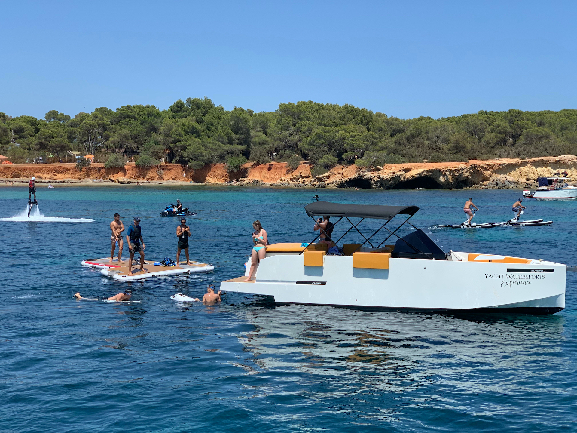 Cover for the best water sport activities in Ibiza