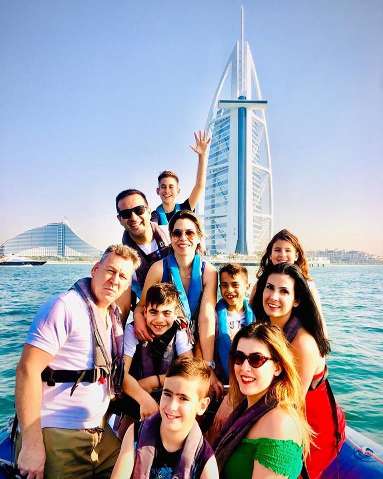 Family boat Dubai