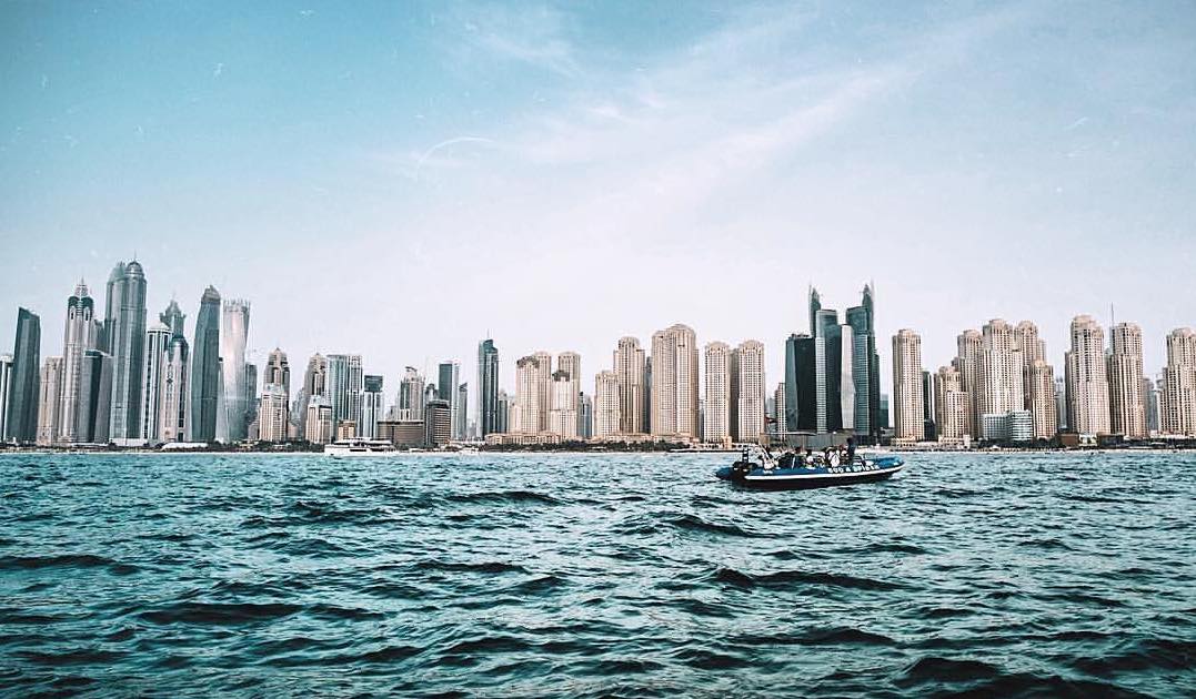 Private skyscrapers boat tour in Dubai