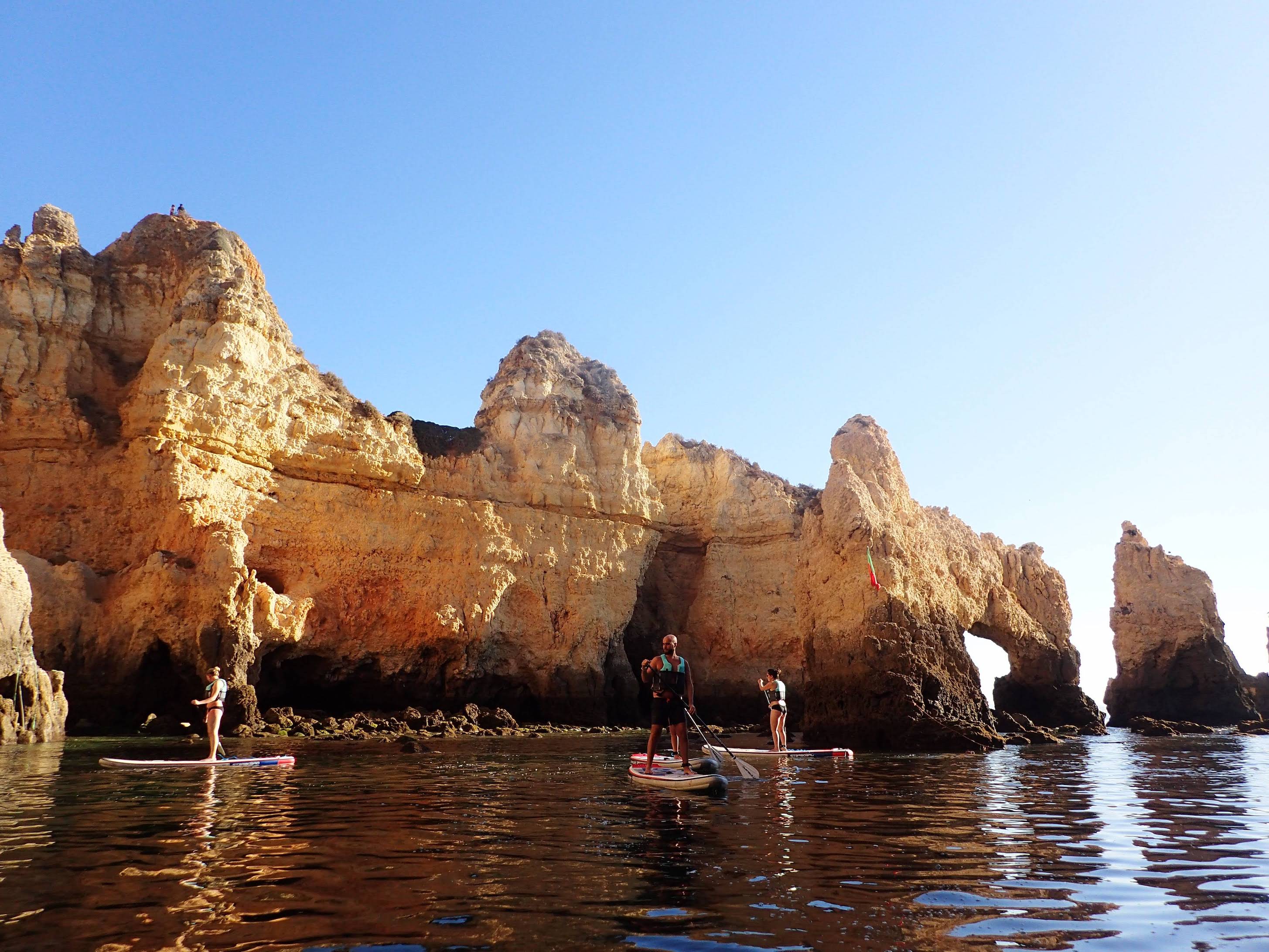 SUP tour in Lagos Portugal