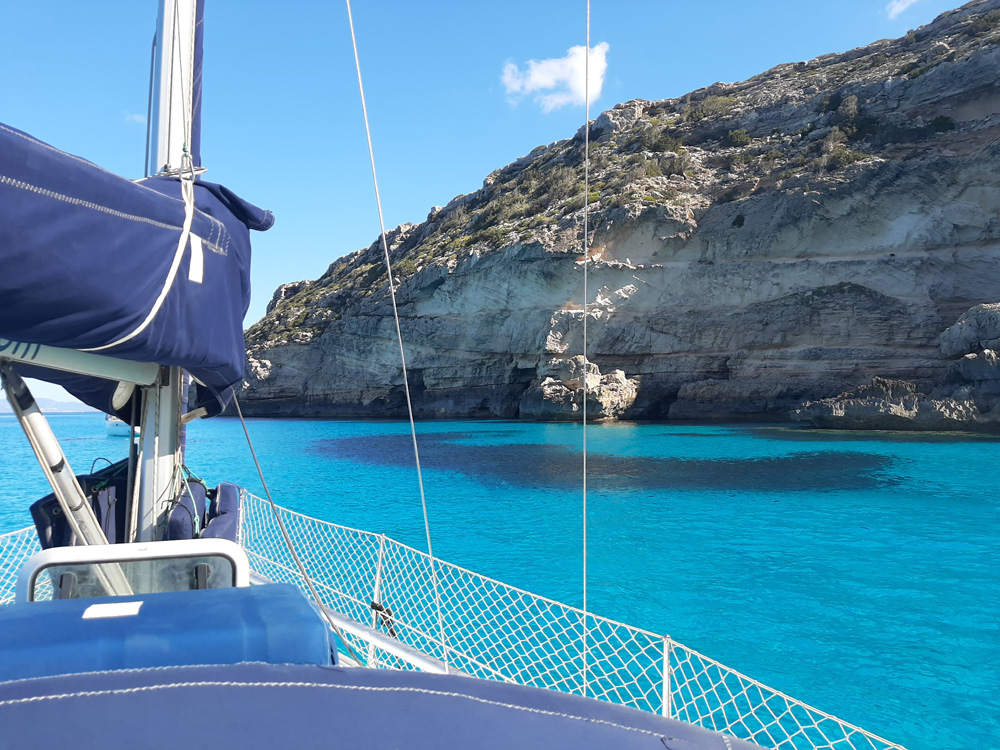 Sailing in Ibiza