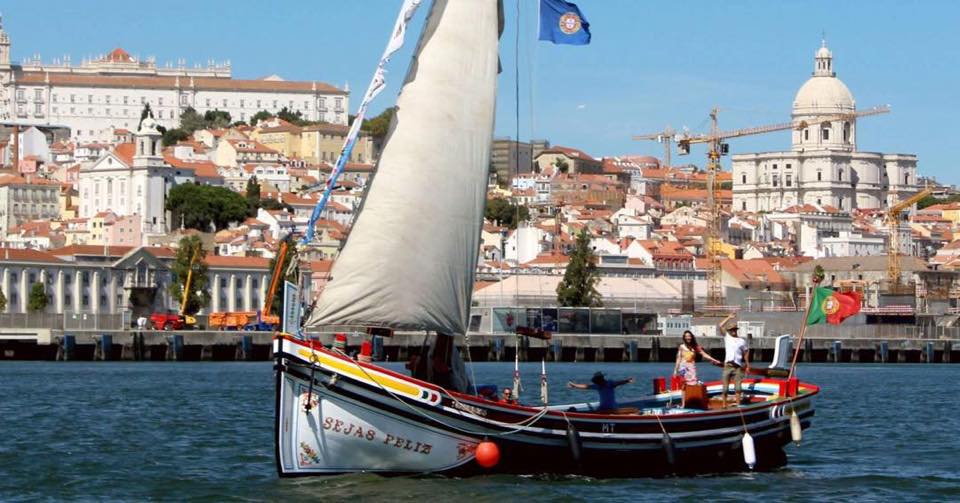 Private traditional boats in Lisbon