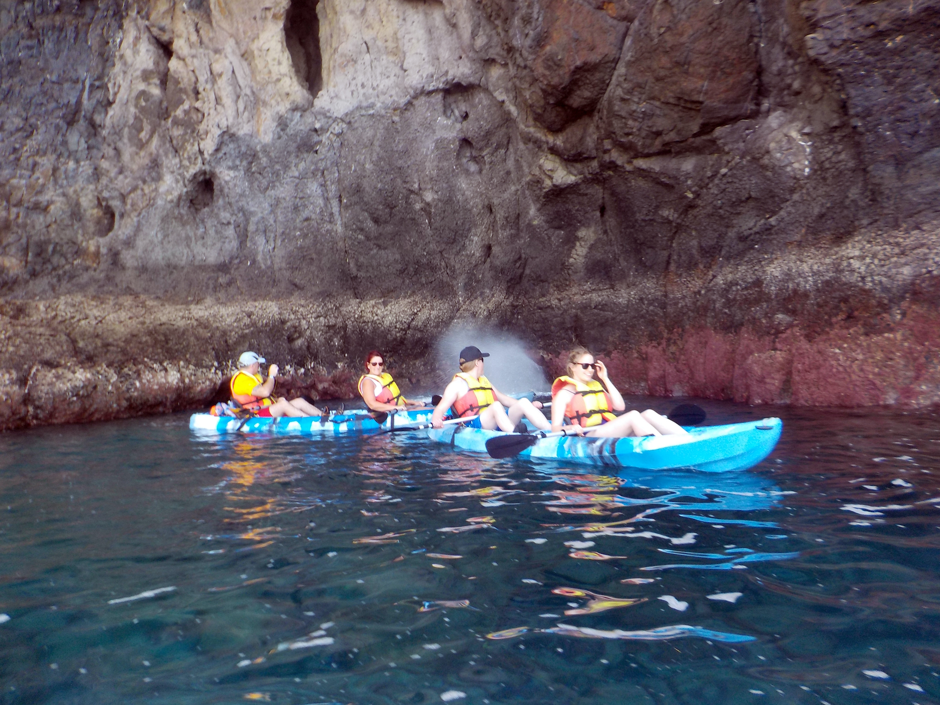 Kayaking Lanzarote