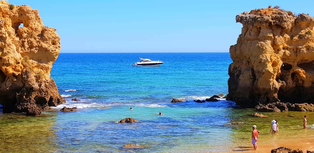 Enjoy the unique Algarve coastline
