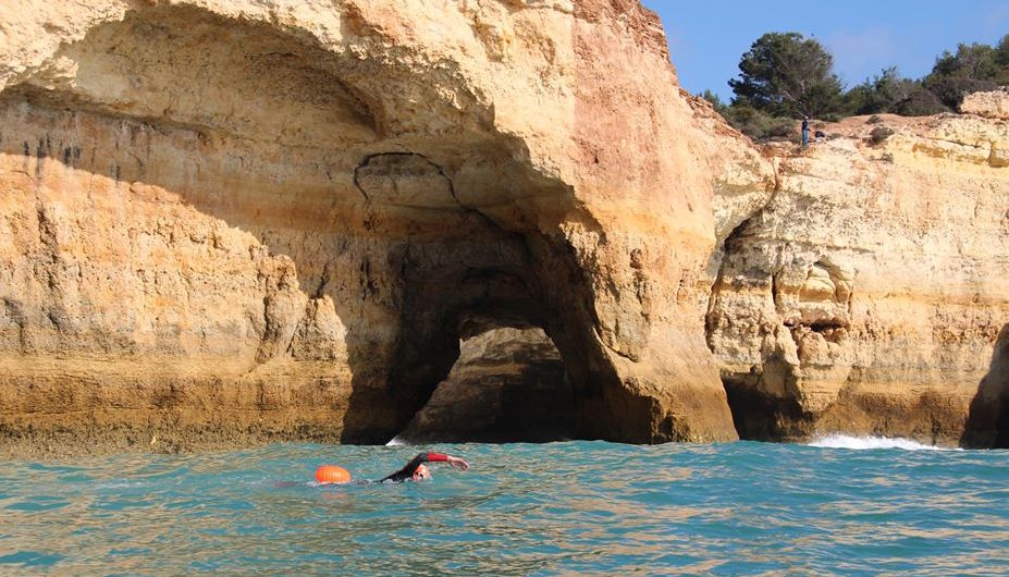 Algarve cave swimming tour