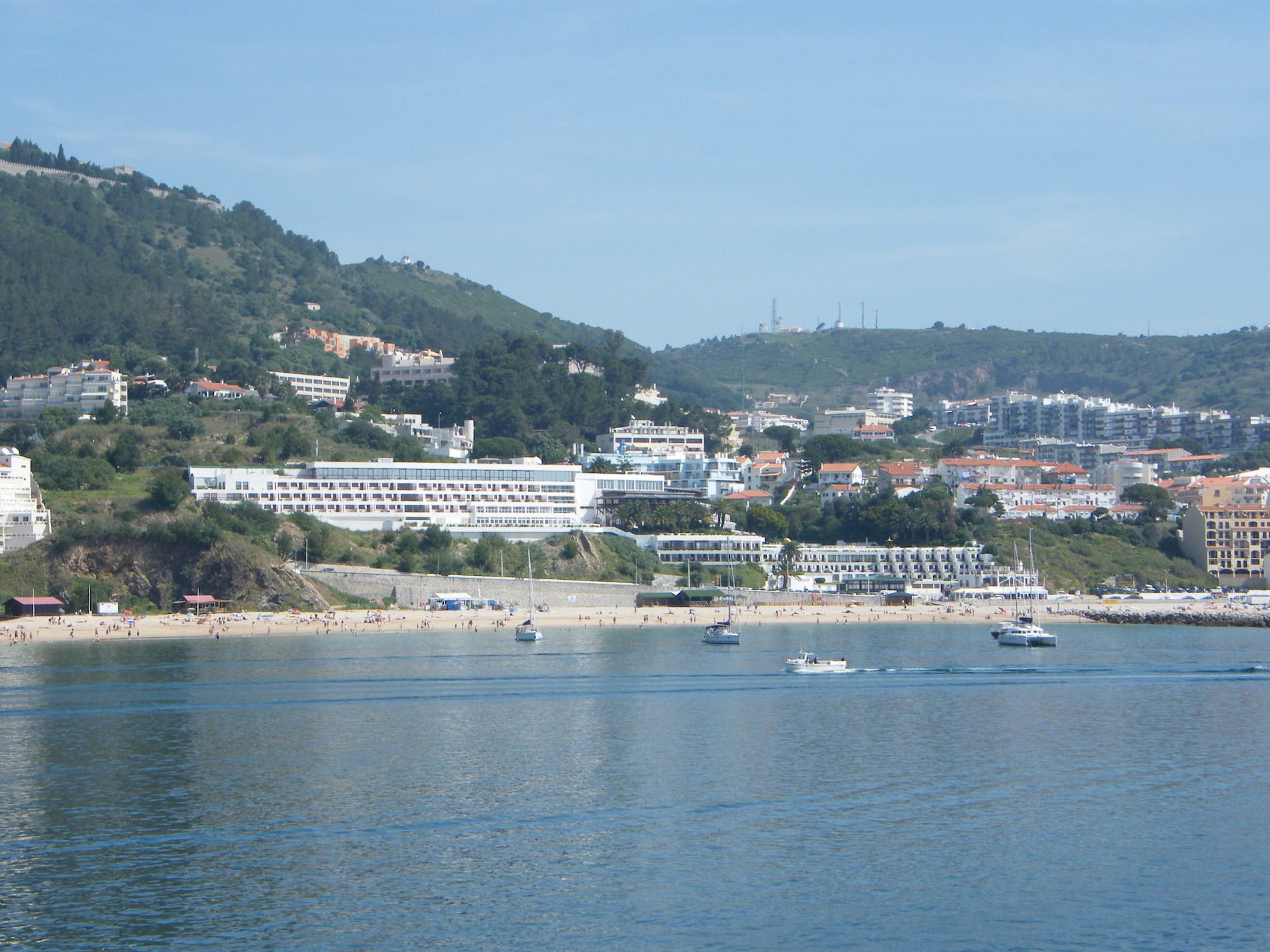 Sesimbra from the sea