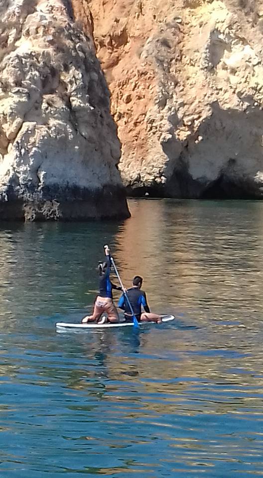 If you want, you can also go paddle boarding