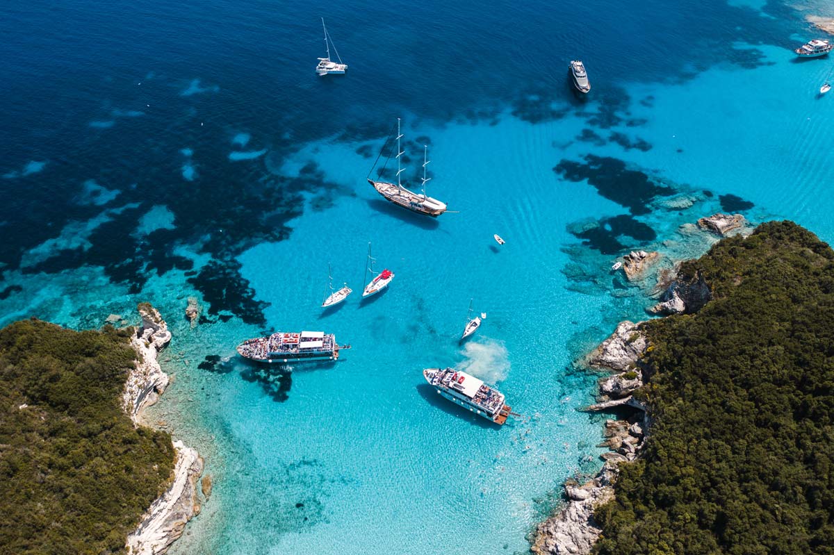 Paxos and Antipaxos boat tour