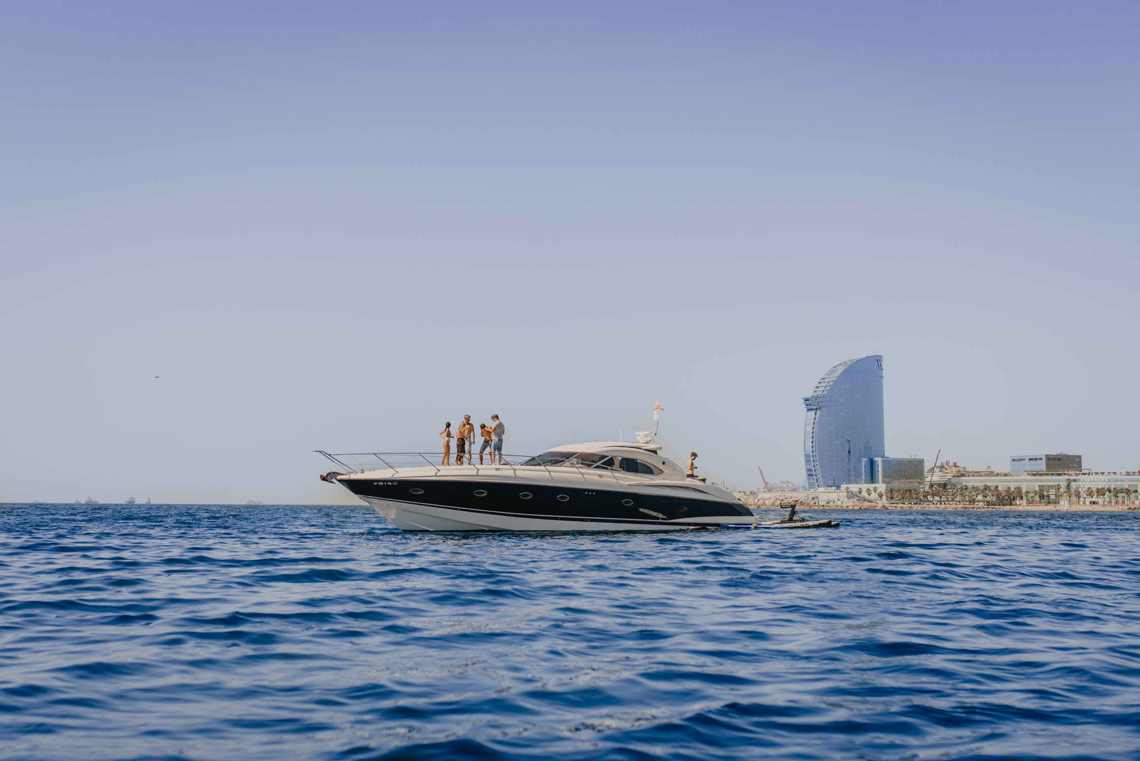 Private yacht in Barcelona