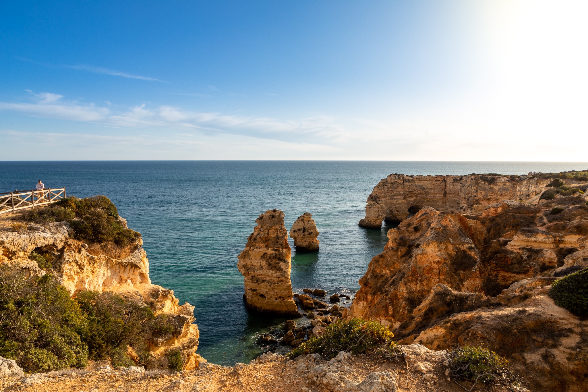 Explore the Algarve coast by foot and boat