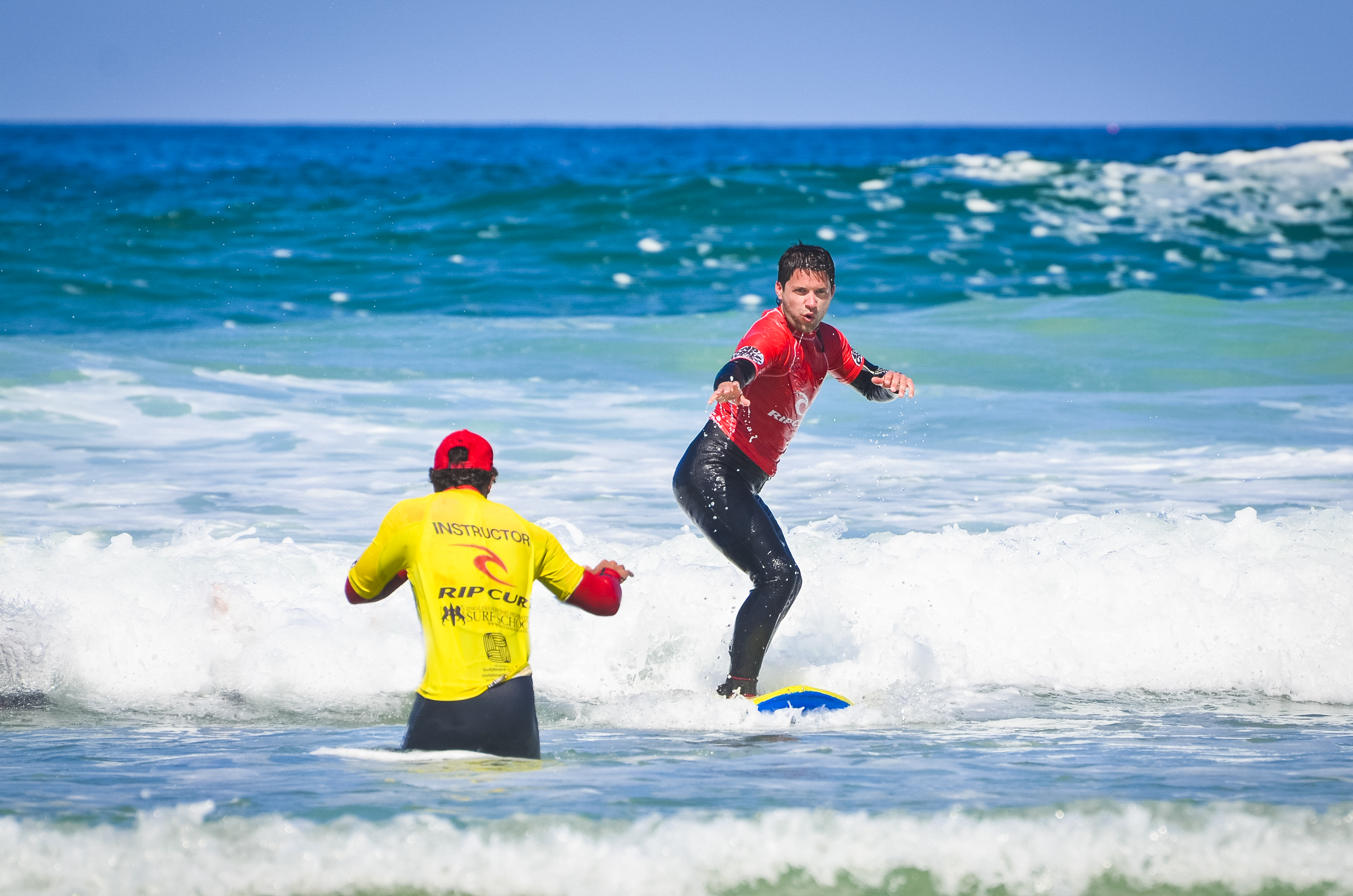 Have a fun time surfing in Newquay