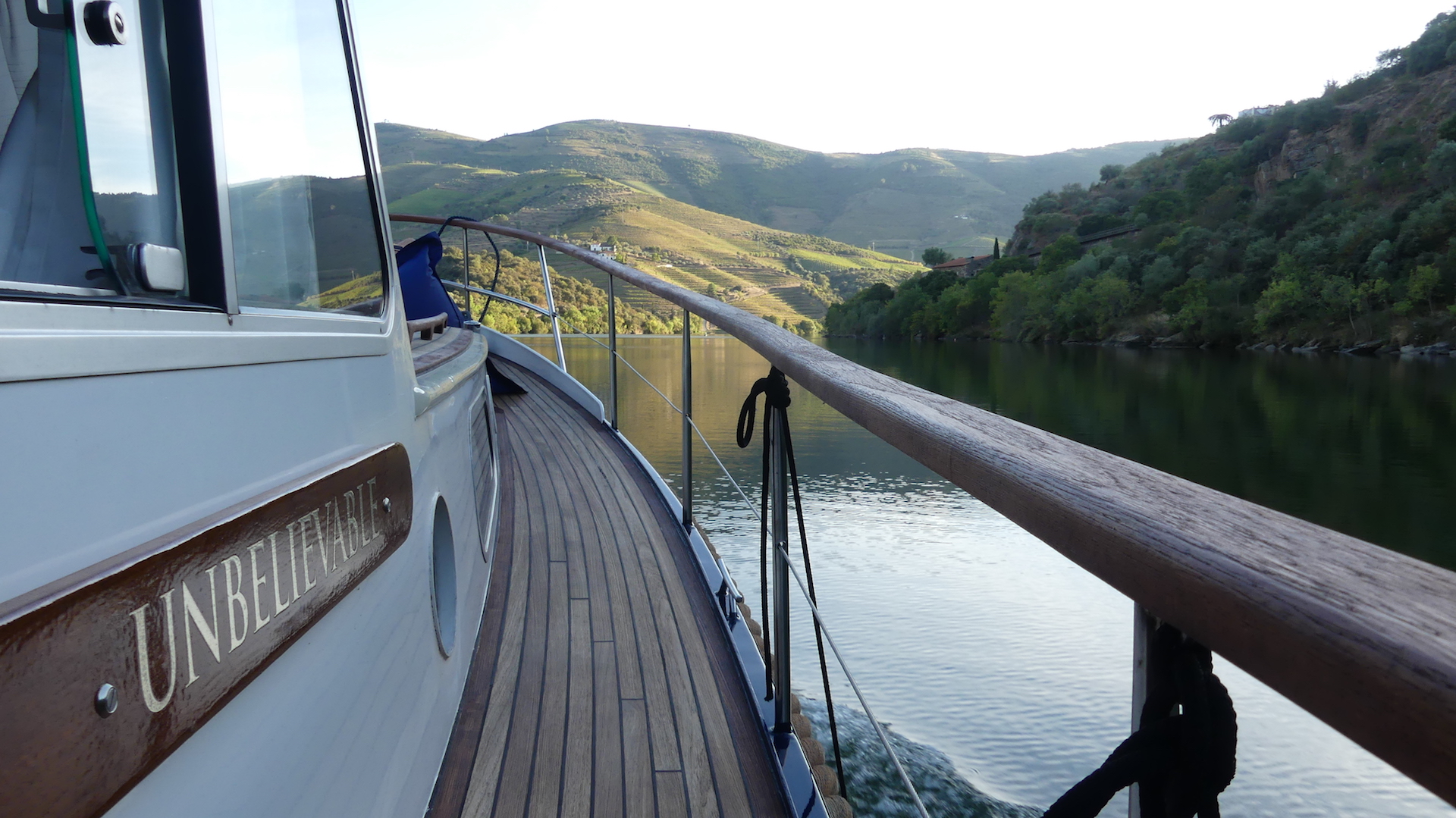 Enjoy the view from your boats in the Douro River