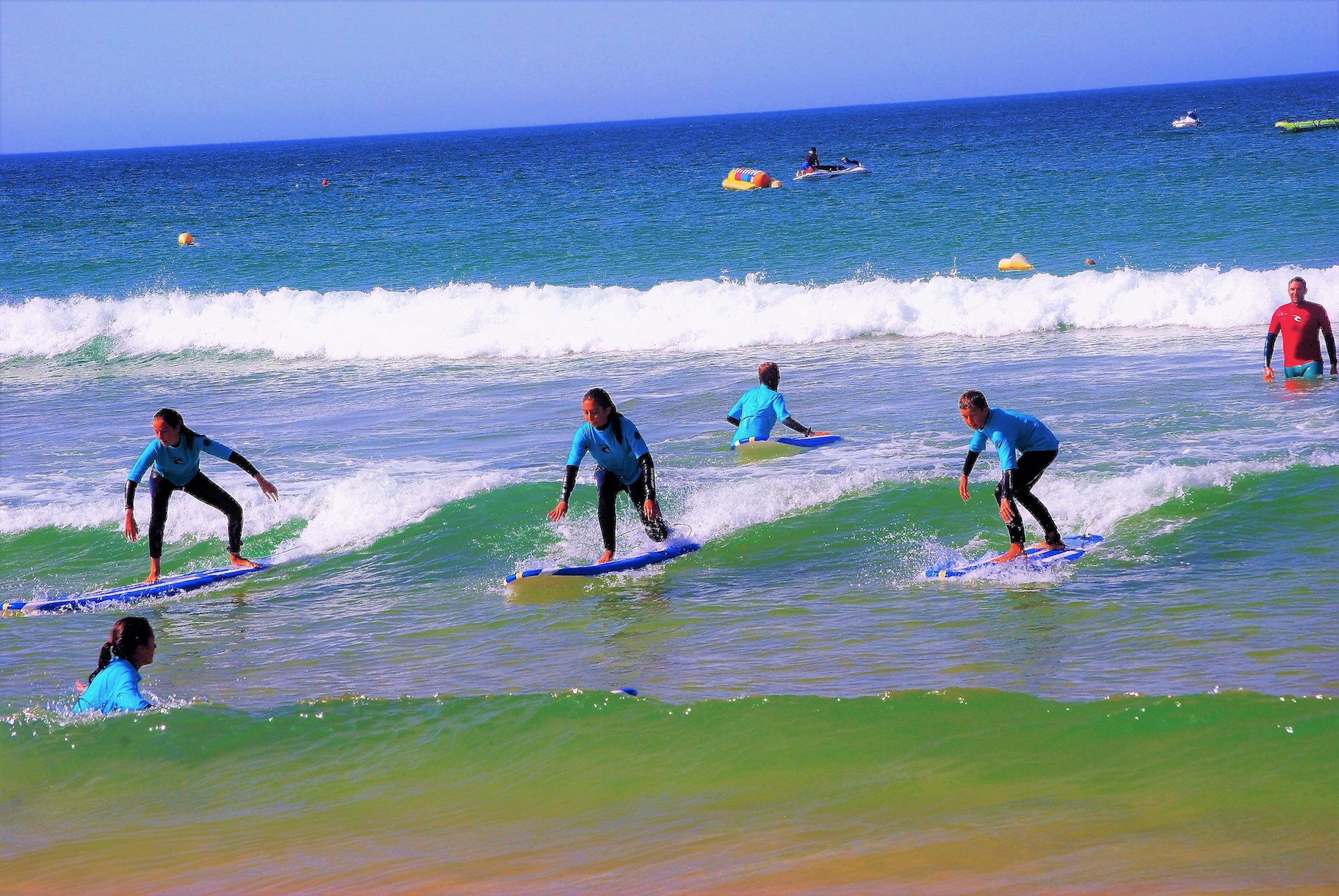 Half day surfing in Albufeira Cover