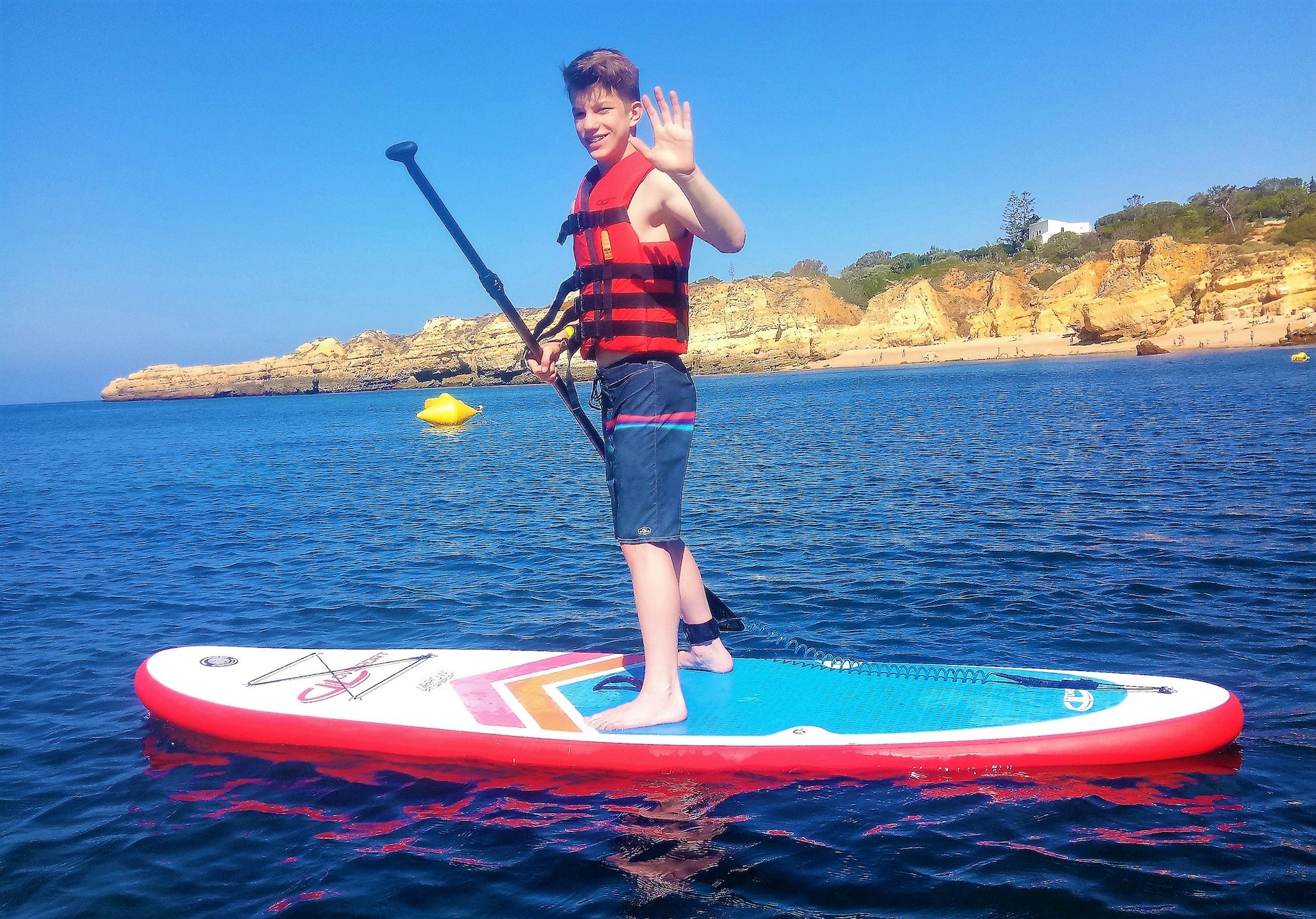 SUP in Albufeira is a lot of fun