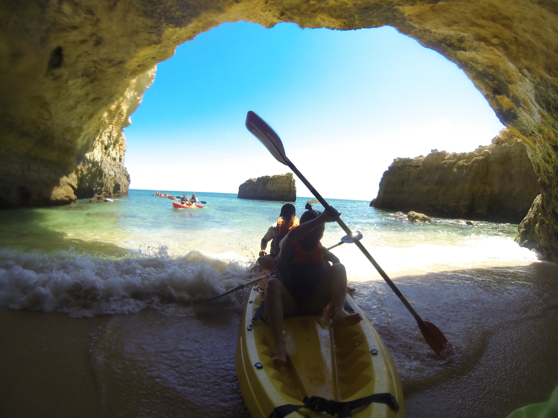 Cave Kayak Tour in Algarve