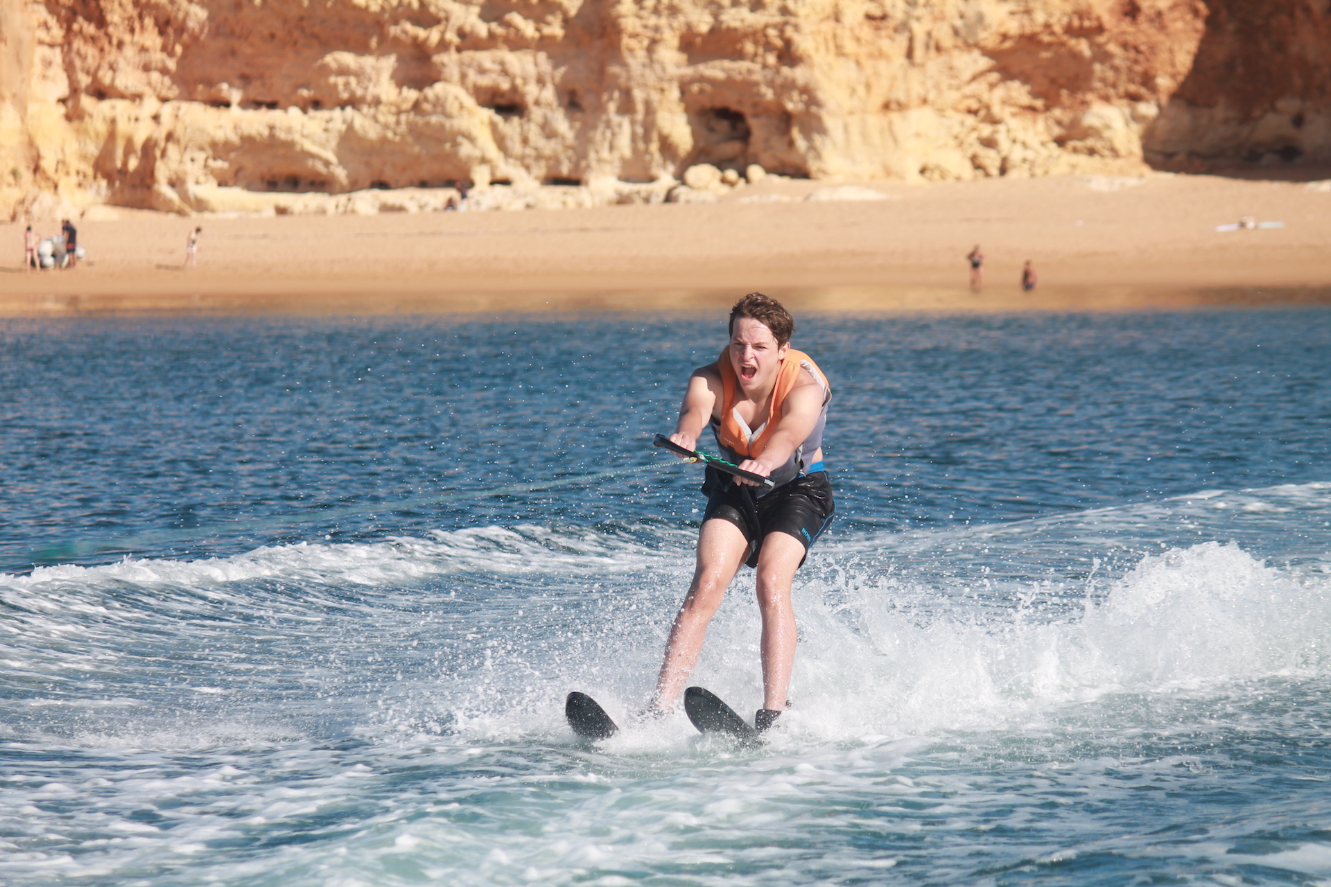 Water ski in the Algarve