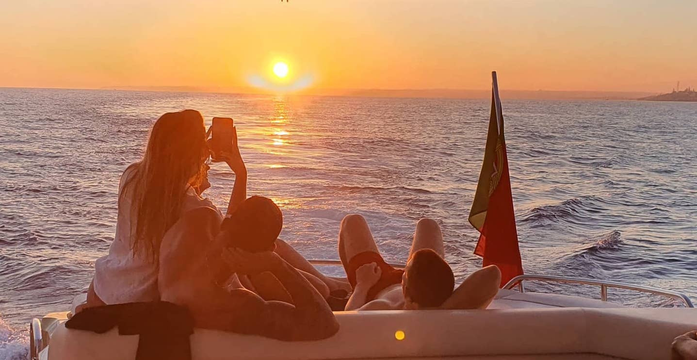 Private sunset yacht cruise in Albufeira