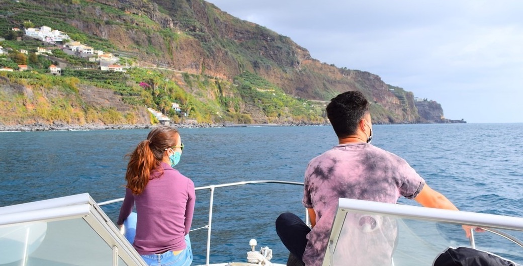 Explore the coastline of Madeira