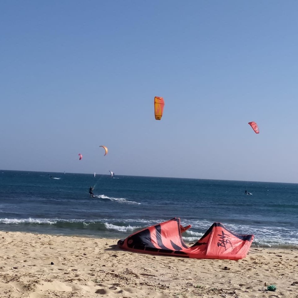 Kitesurfing in Boa Vista