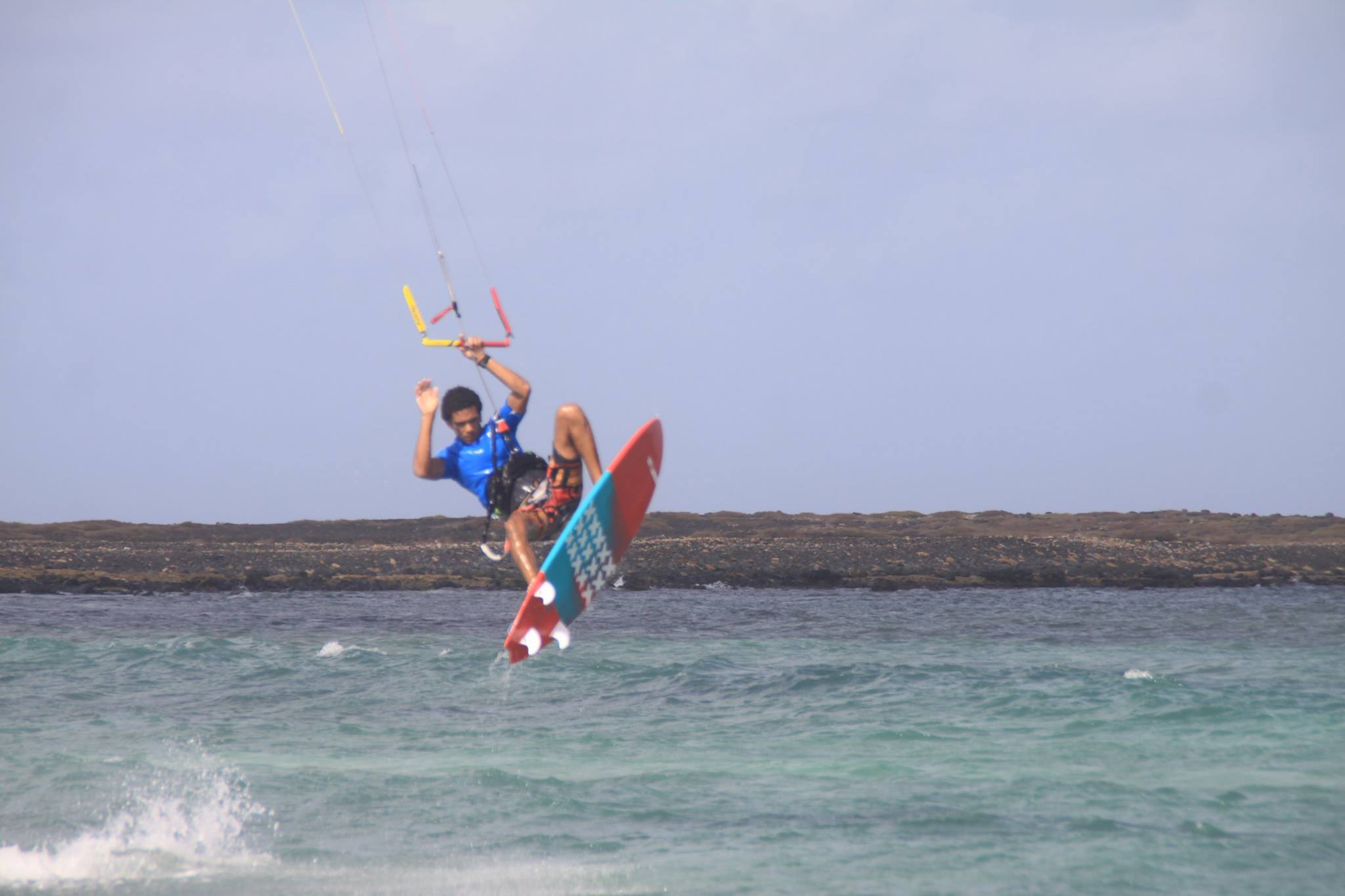 Kitesurfing lesson in Boa Vista
