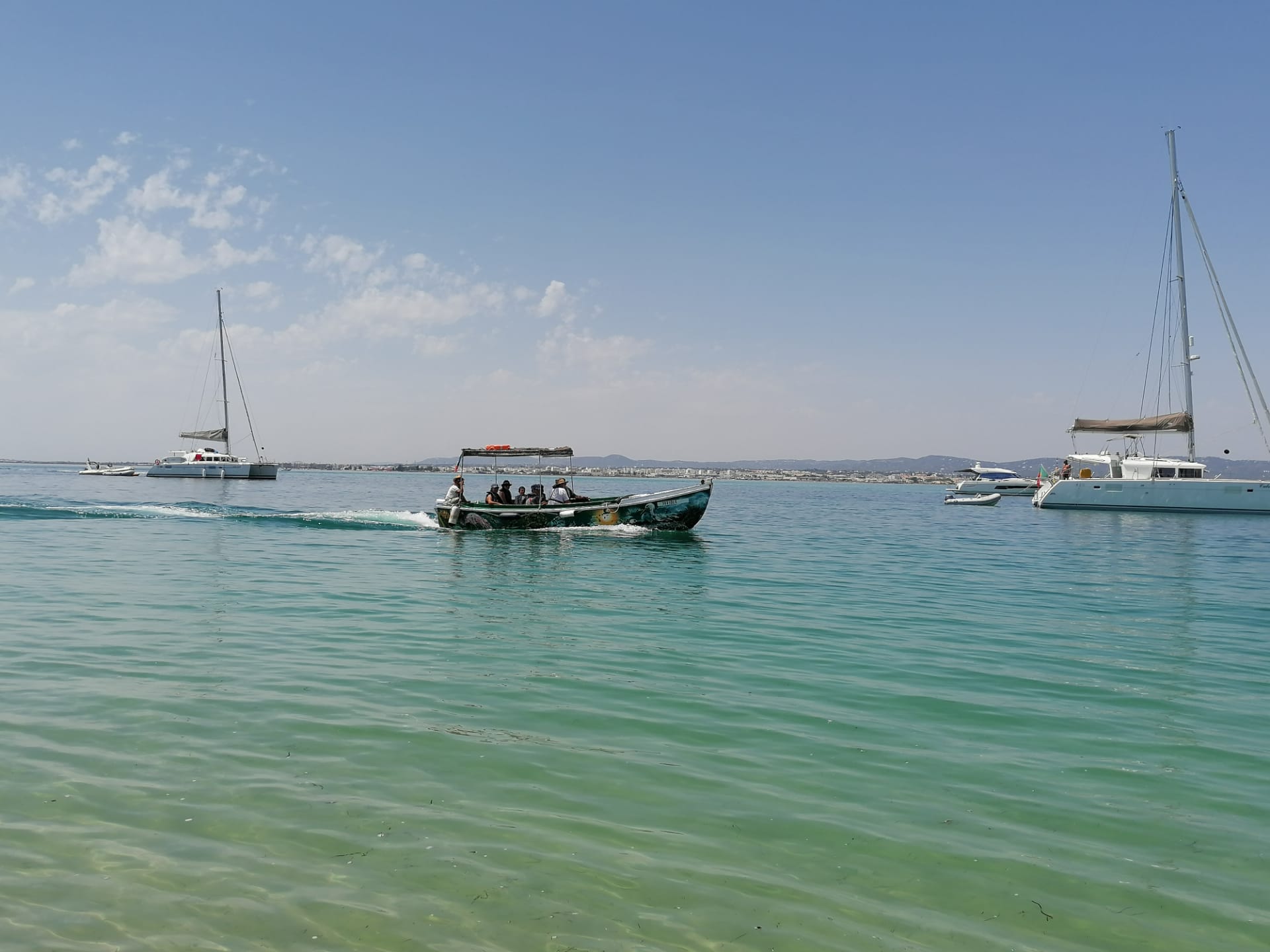 Olhão boat tour to 3 Ria Formosa Islands