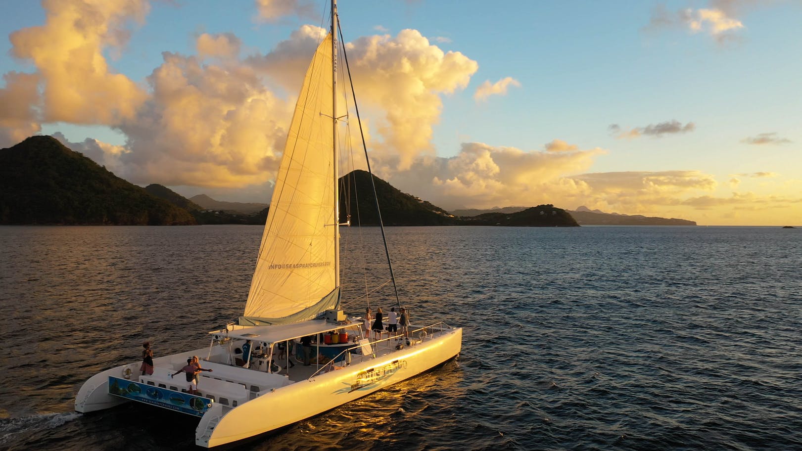 Catamaran sunset cruise