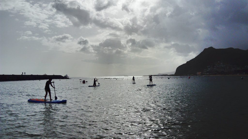 Stand-up paddle is easy to learn