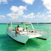 It's a great boat tour in Punta Cana