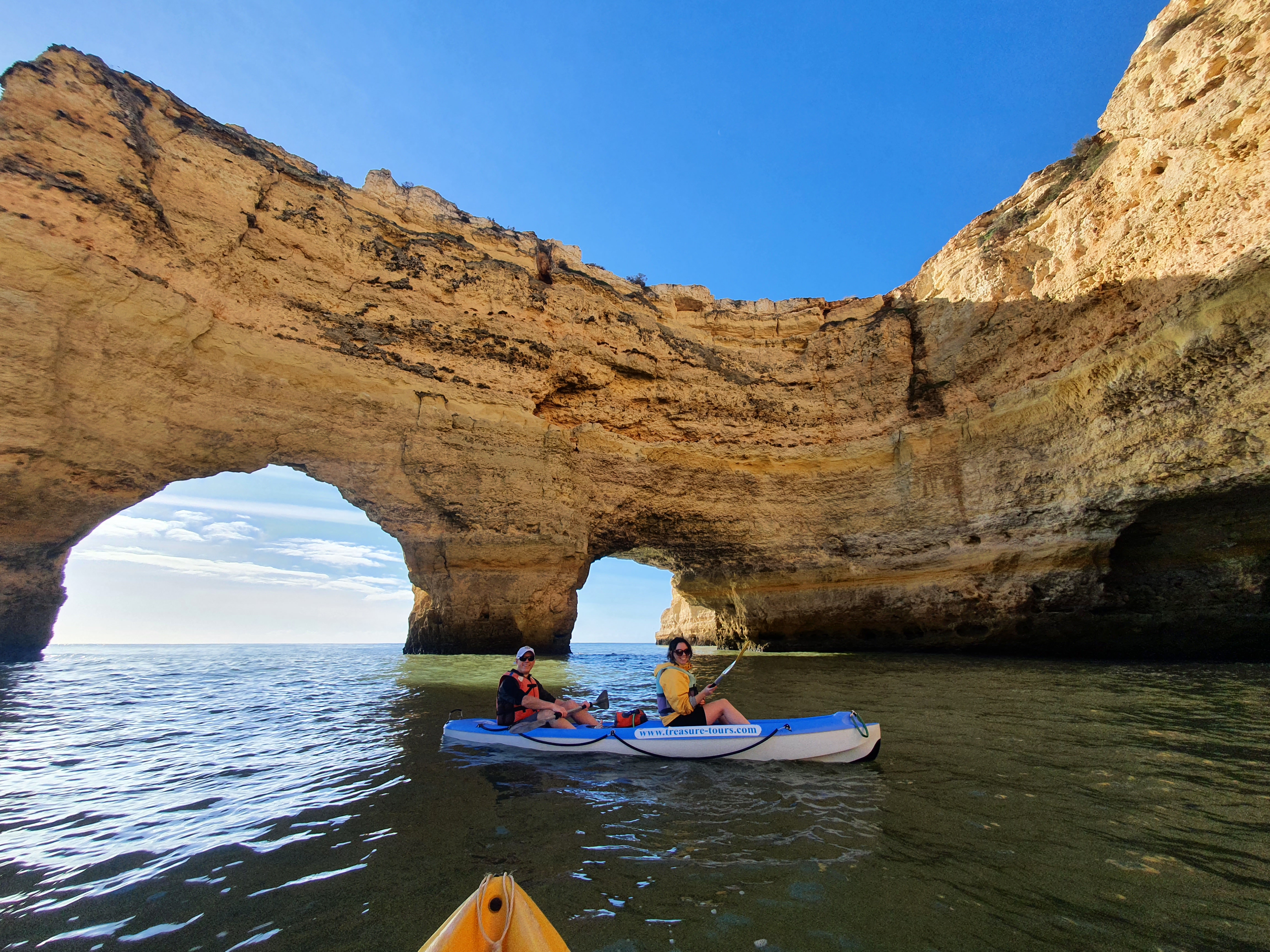 kayak around Algarve