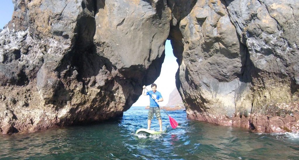Stand-up paddle in Madeira
