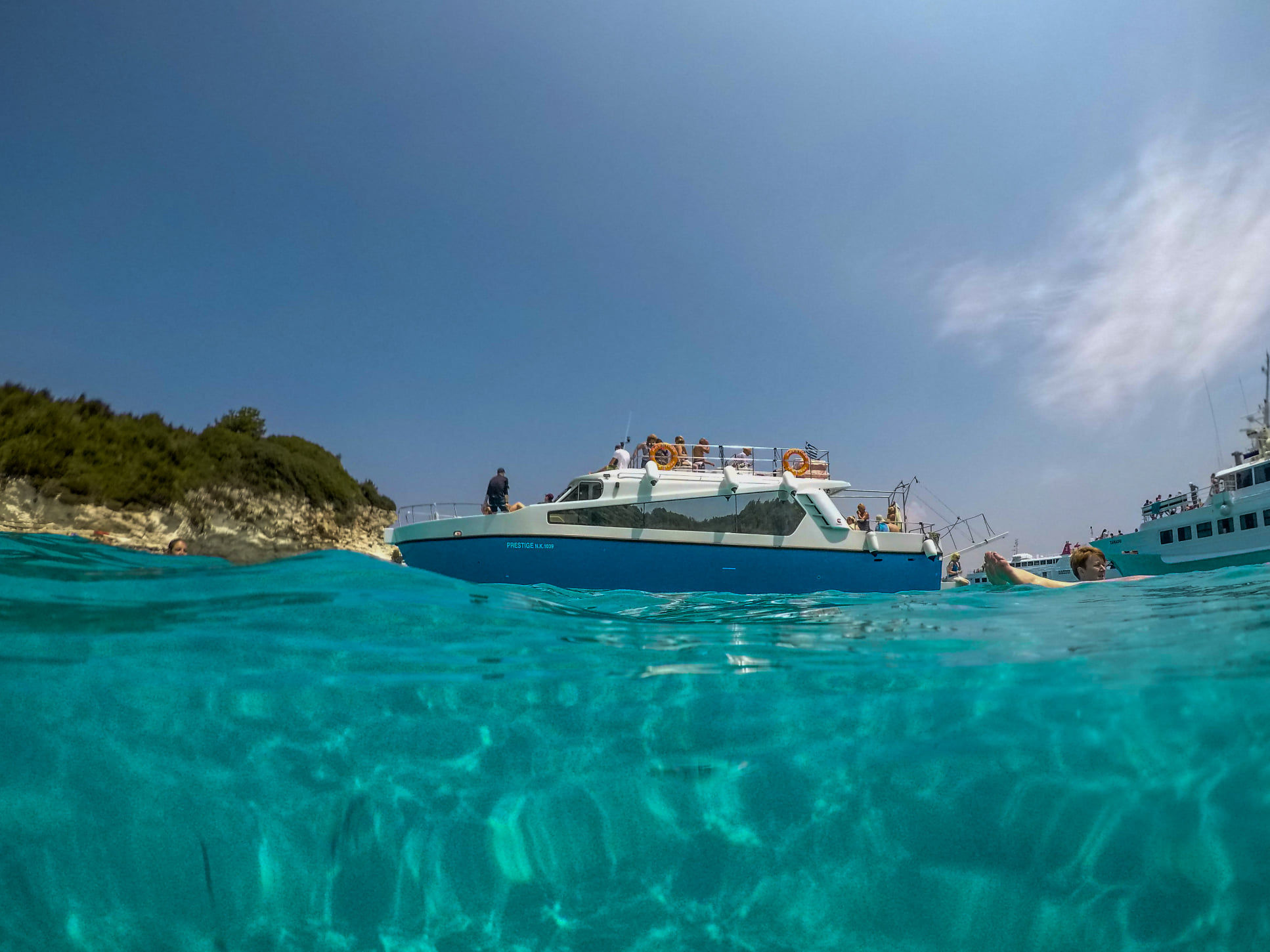 Paxos, Antipaxos and Blue Caves with Speed Boats