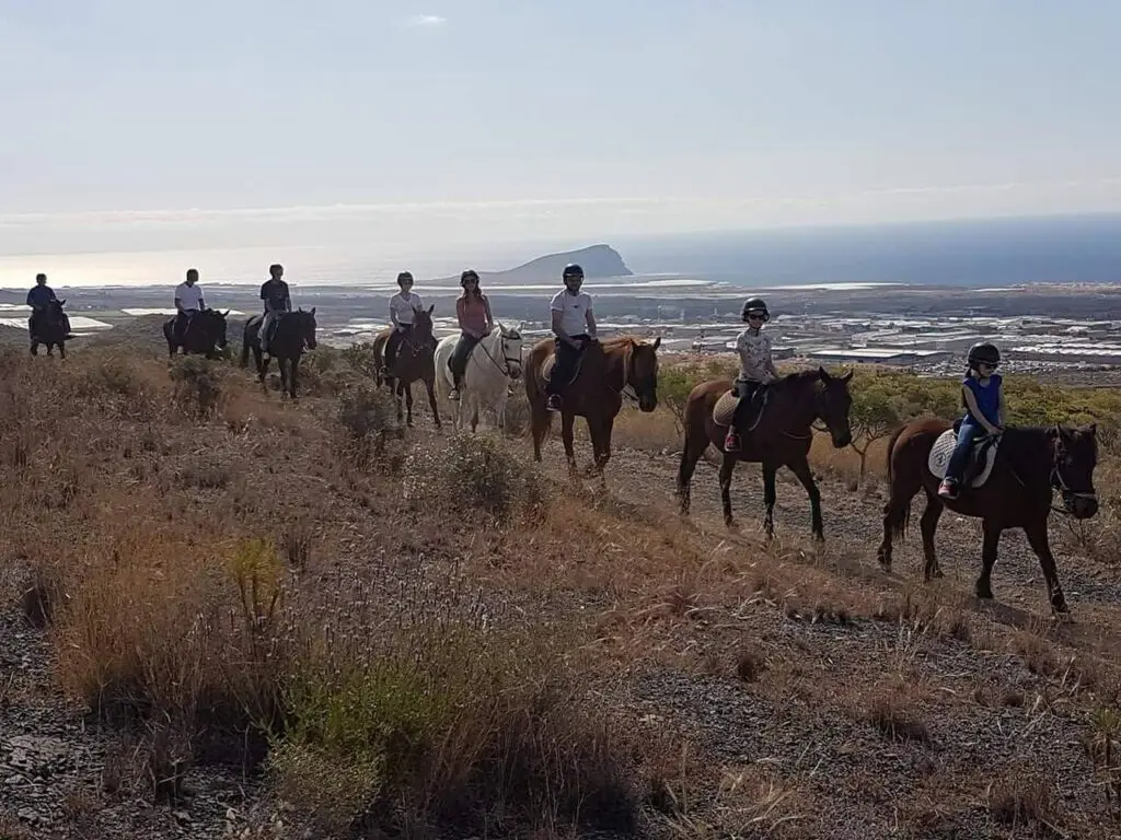 Horse riding is also a nice way to discover the island