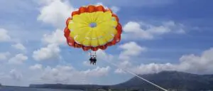 Parasailing in Denia