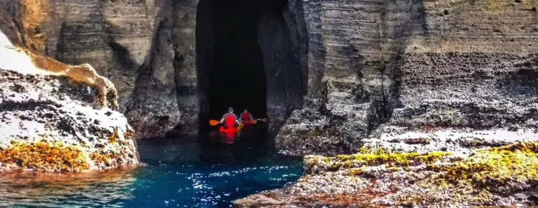 Kayak en las Azores