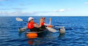 Kristalheldere kajaktour in Kahului