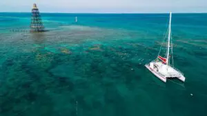 Excursão de catamarã com snorkel à tarde em Key West