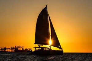 Unforgettable Sunset by Catamaran in Lisbon