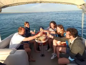 Passeio de barco privado para grupos em Faro