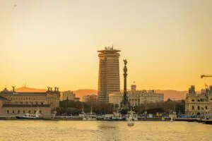 Sunset Sailing in Barcelona