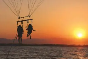 Parasailing in Barcelona