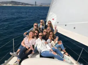 Segelerlebnis in Barcelona mit Getränken und Snacks