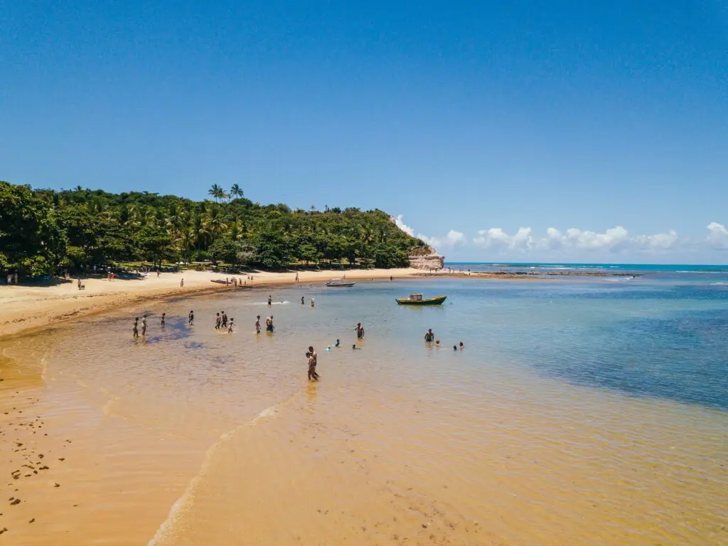 Praia do Espelho in Brazil