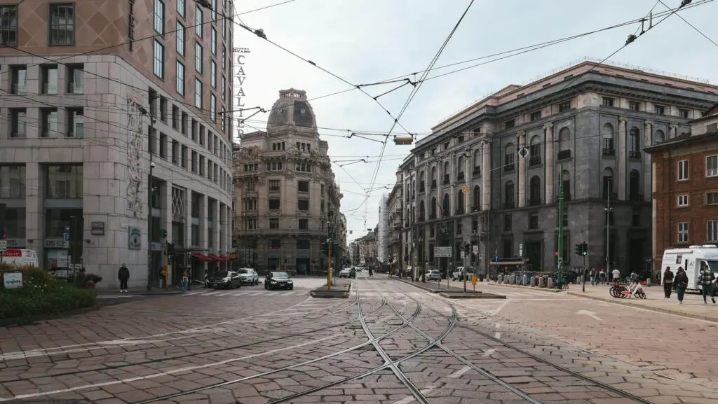 Historic Street View in Milan - Tips for Renting a Car in Milan