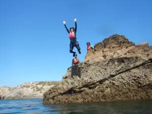 Coasteering für Familien an der Algarve