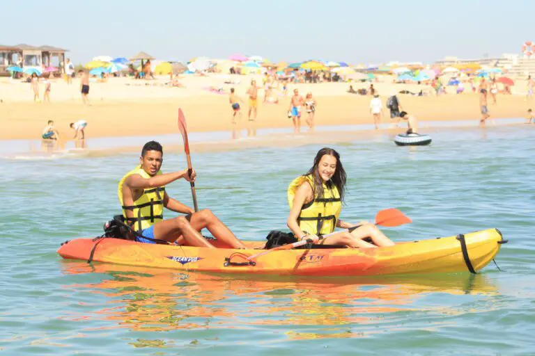 Passeio de caiaque em Vilamoura