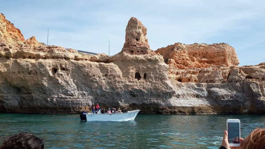 Half-day private boat trip in Portimão