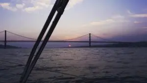 Private sailing catamaran in Lisbon (up to 16 pax)